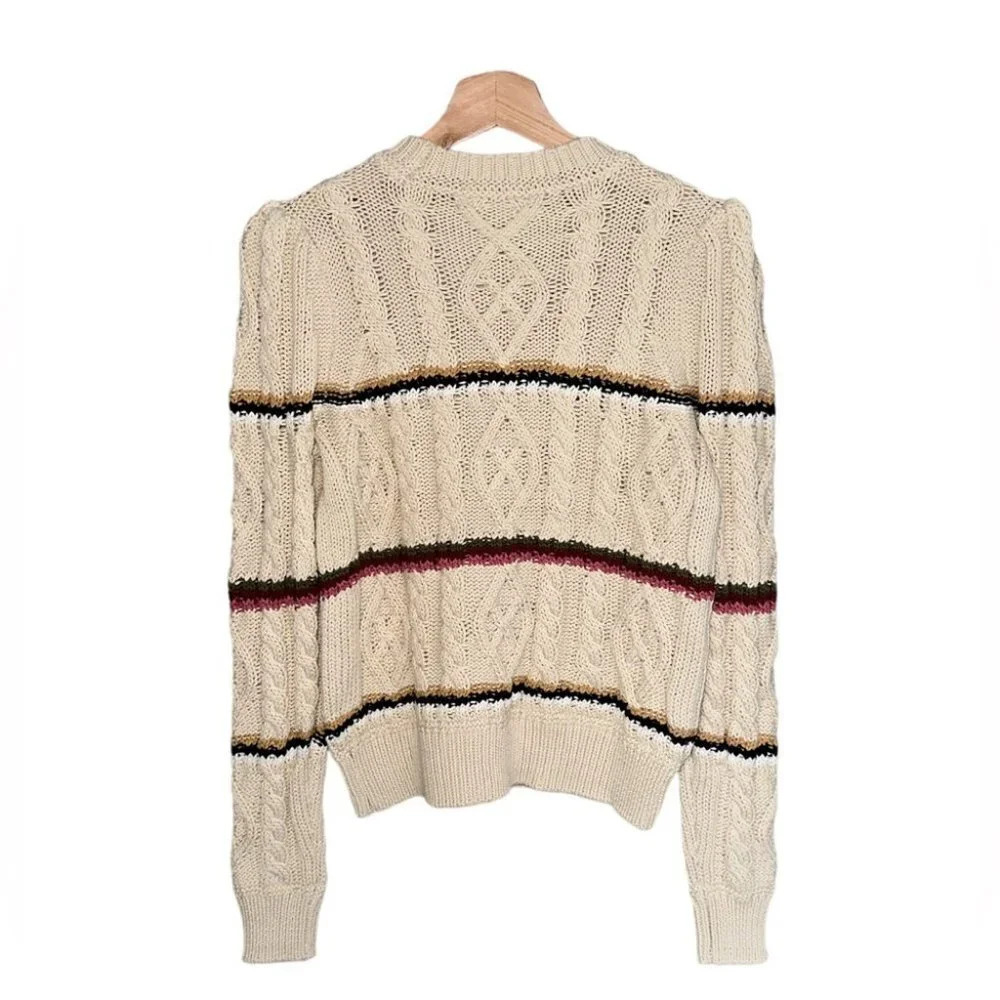 NEW Veronica Beard Bruna Cream Pullover Sweater | size XS - Picture 7 of 11
